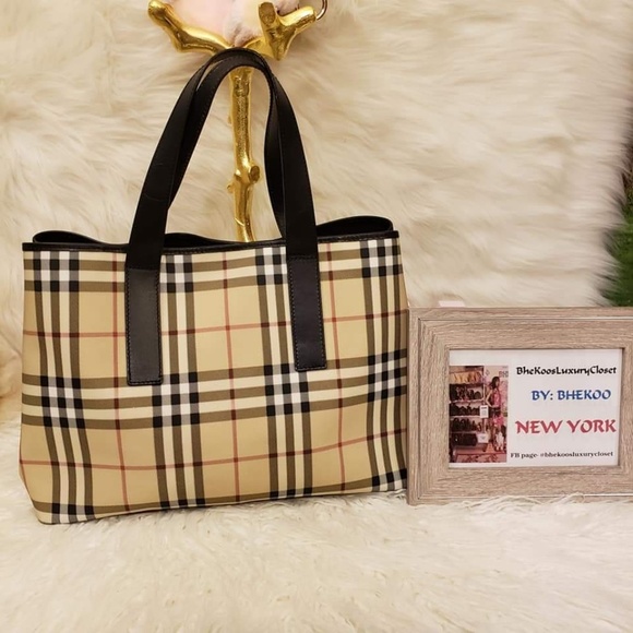 BURBERRY SATCHEL - Picture 2 of 8